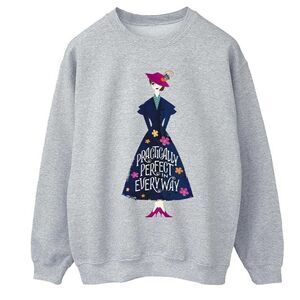 Mary Poppins Womens/Ladies Practically Perfect In Every Way Standing Sweatshirt